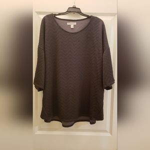 New York Laundry 3X Black top